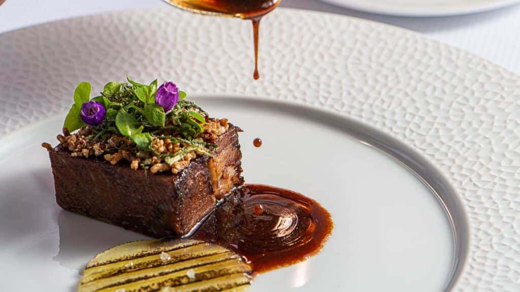 Cook with Stéphane Décotterd #8: charcoal grilled wagyu beef short ribs with grilled cucumber