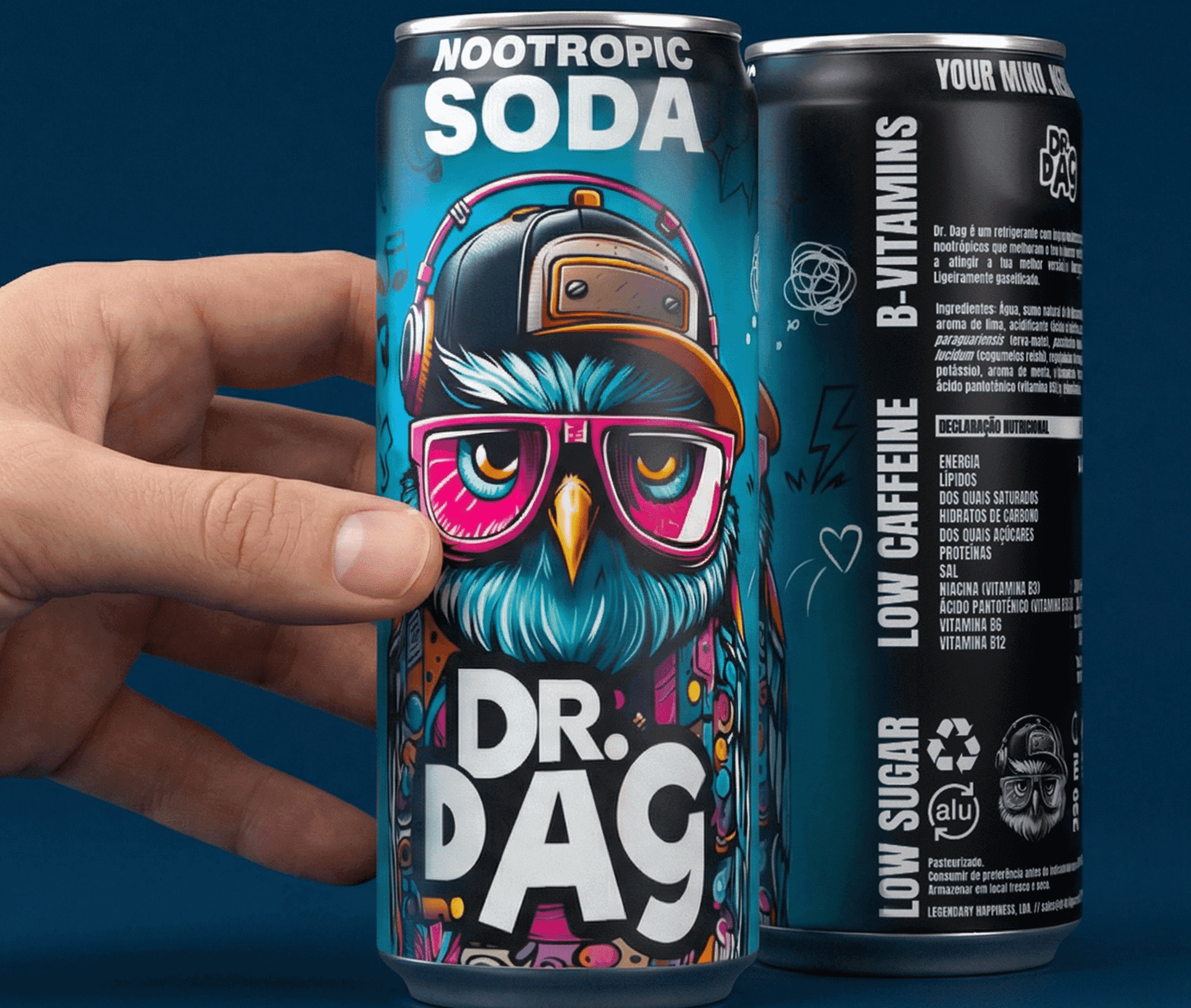 Your mind, next level: the story of Dr. DAG, the healthy soft drink with the Glion connection