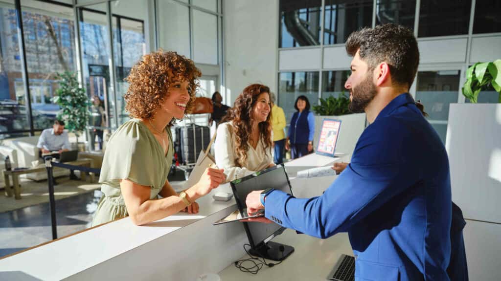 What does a front of house manager do?